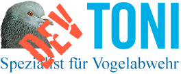 Toni - Spezialist f�r Vogelabwehr